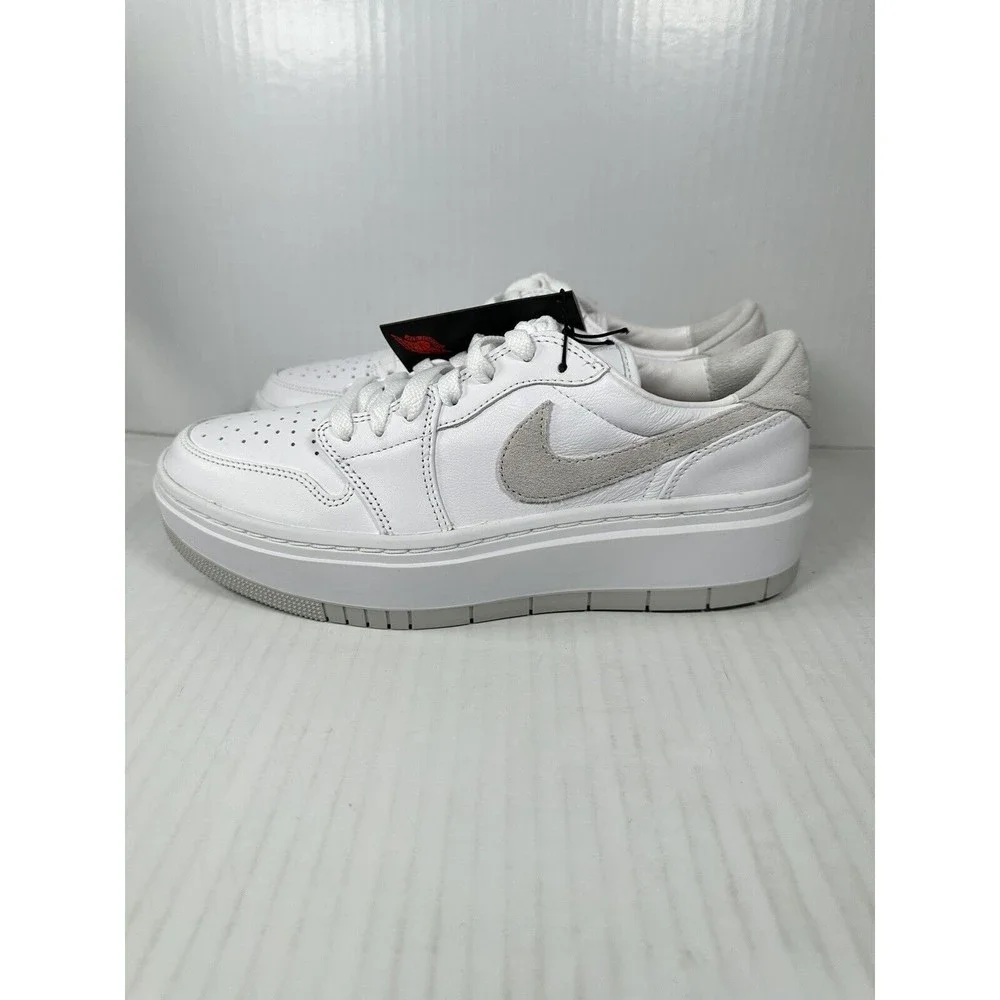 Womens Air Jordan 1 Elevate Low White Neutral Grey Size 10 DH7004-110 BRAND NEW